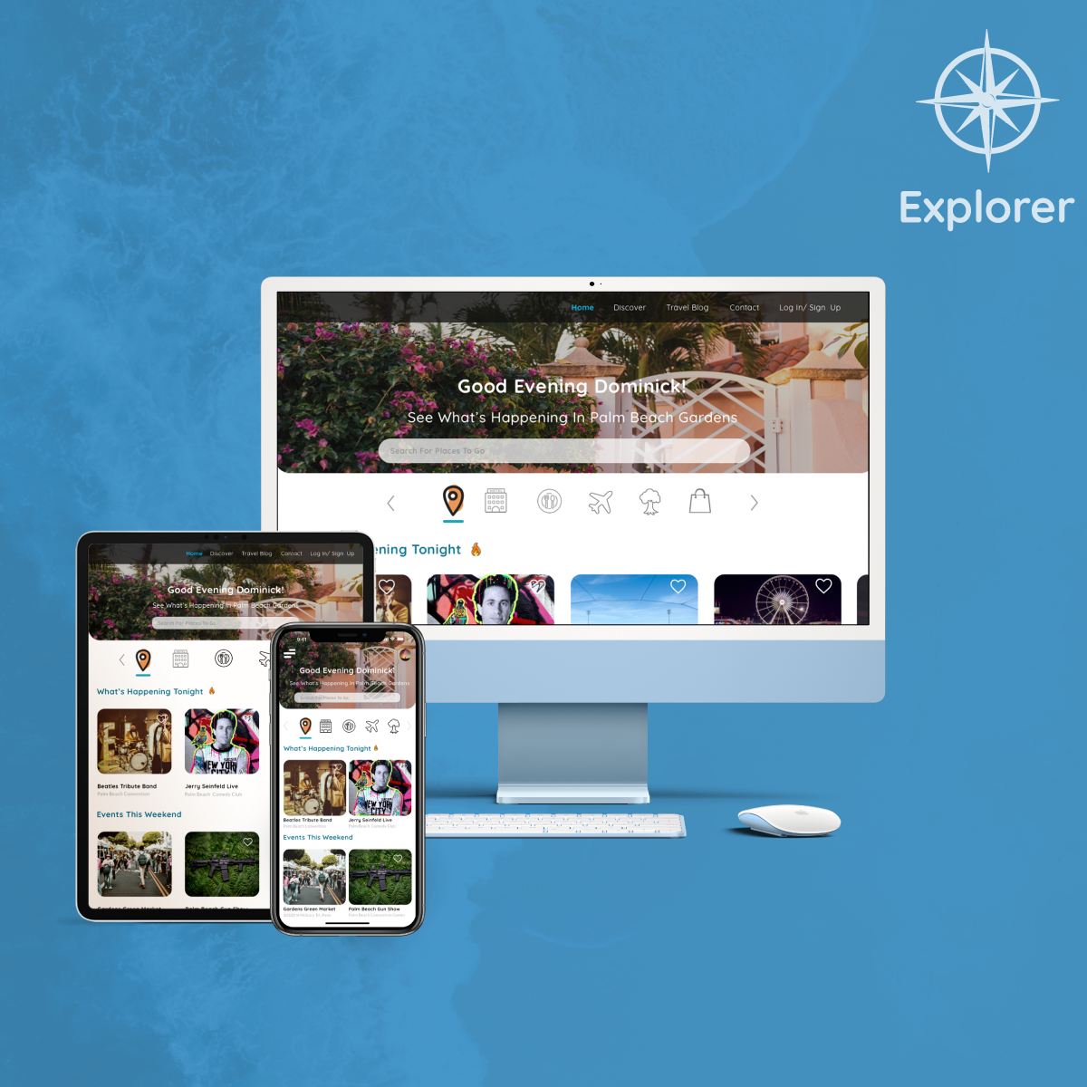 explorer app hero image